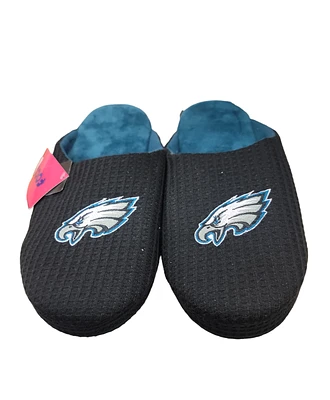 NFL Slippers Waffle Logo Eagles