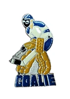 Hockey Lapel Pin Player Goalie