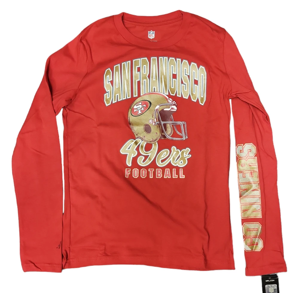 NFL Youth Long Sleeve Shirt Game Day 49ers