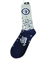 NHL Socks Spray Zone Jets Large 10-13