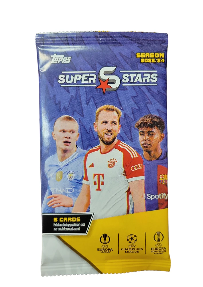 Topps Super Stars Trading Cards 2023-24 (Single Pack)