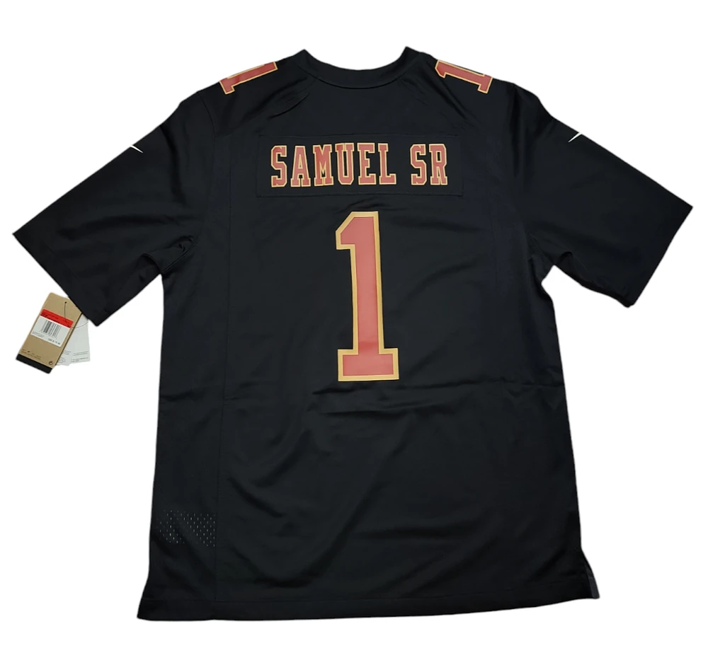 NFL Player Fashion Jersey Carbon Black Chase 2024 Deebo Samuel Sr. 49ers