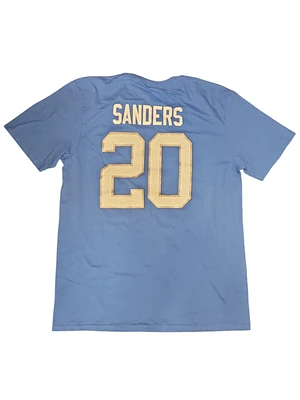 NFL Player T-Shirt Name And Number HOF Barry Sanders Lions