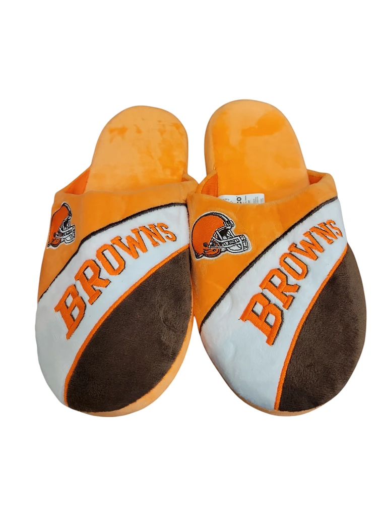 NFL Slippers Curve Browns