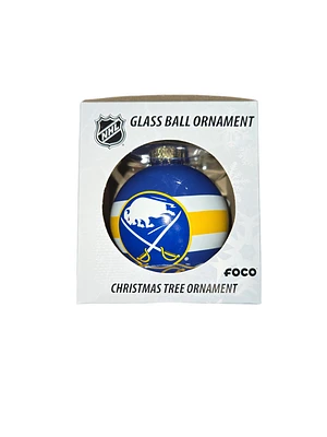 NHL Ornament Glass Ball Sabres