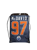 NHL Player Bag Drawstring Sublimated Connor McDavid Oilers