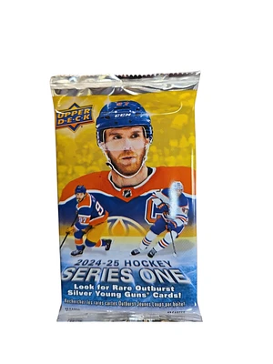 NHL Hockey Cards Series One Hobby Upper Deck 2024-25 (Single Pack)