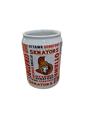 NHL Ceramic Can Glass Senators