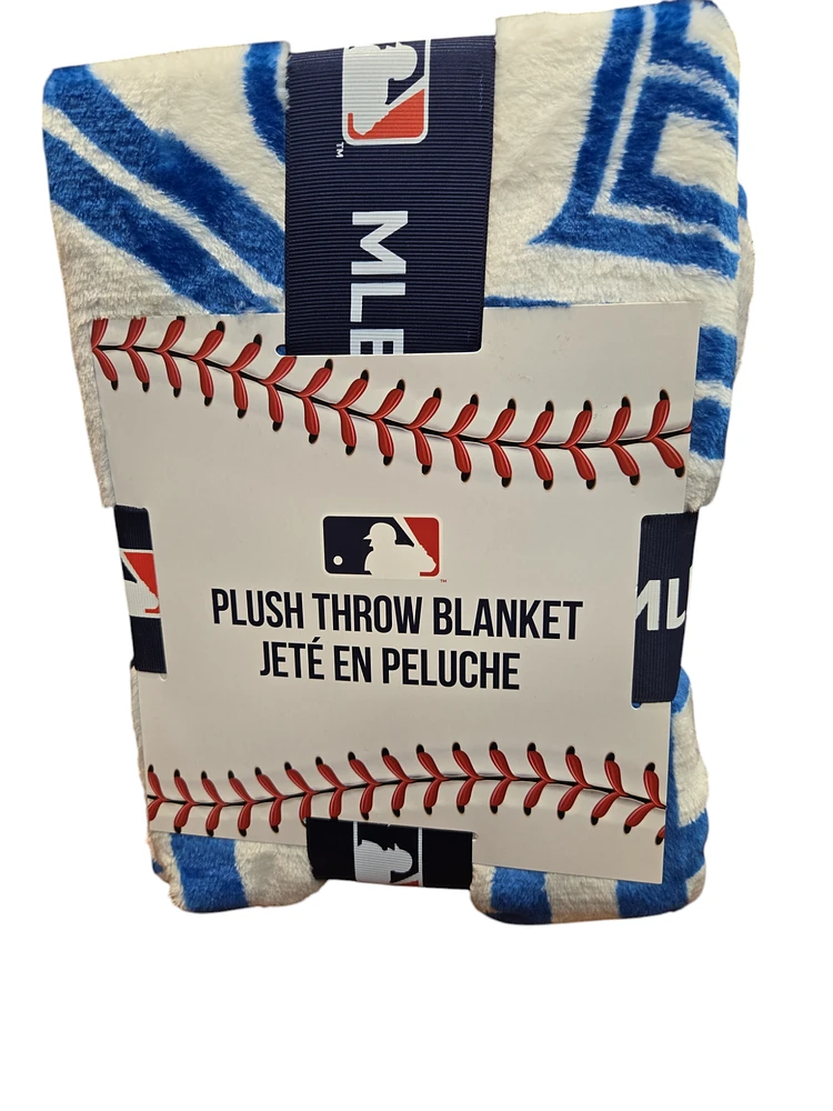 MLB Micro Plush Throw Blanket Blue Jays