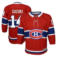 NHL Youth Player Premier Jersey Home Nick Suzuki Canadiens