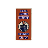 NHL Lapel Pin Smythe Division Champs 91-92 Oilers