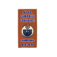 NHL Lapel Pin Campbell Conference Champs - Oilers