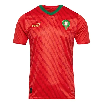 Puma FRMF Jersey WWC 2023-2024 Home Replica Morocco XL