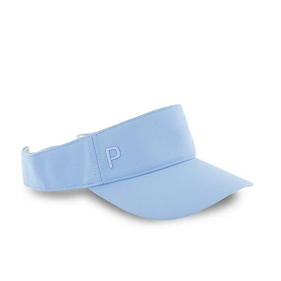 Puma Ladies Sport Visor 'P' Light Blue