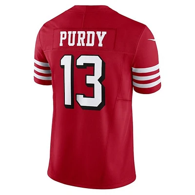 NFL Player F.U.S.E. Limited Jersey Alt Red Brock Purdy 49ers