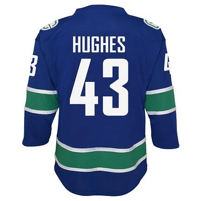 NHL Youth Player Replica Jersey Home Quinn Hughes Canucks