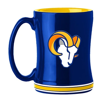 NFL Coffee Mug Sculpted Relief Rams