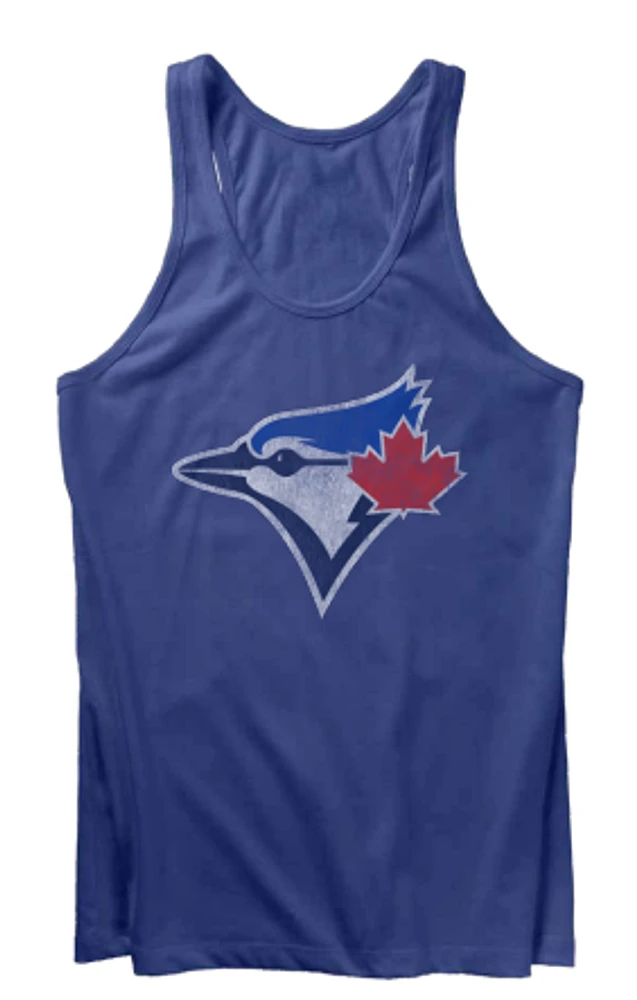 MLB Ladies Tank Top Triblend Blue Jays