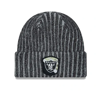 NFL Knit Hat Salute to Service 2023 Raiders