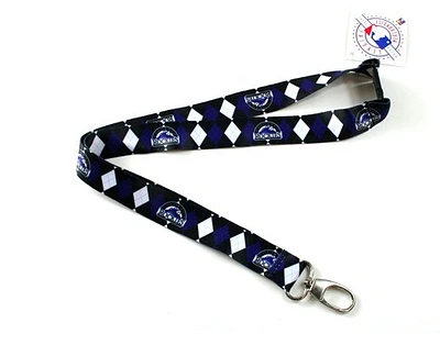 MLB Lanyard Argyle Rockies