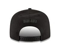 MLB Hat 950 Snapback Tonal Black w/Red Leaf Blue Jays