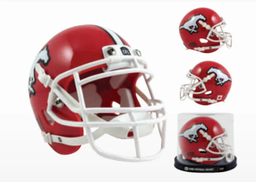 CFL Mini Helmet Stampeders