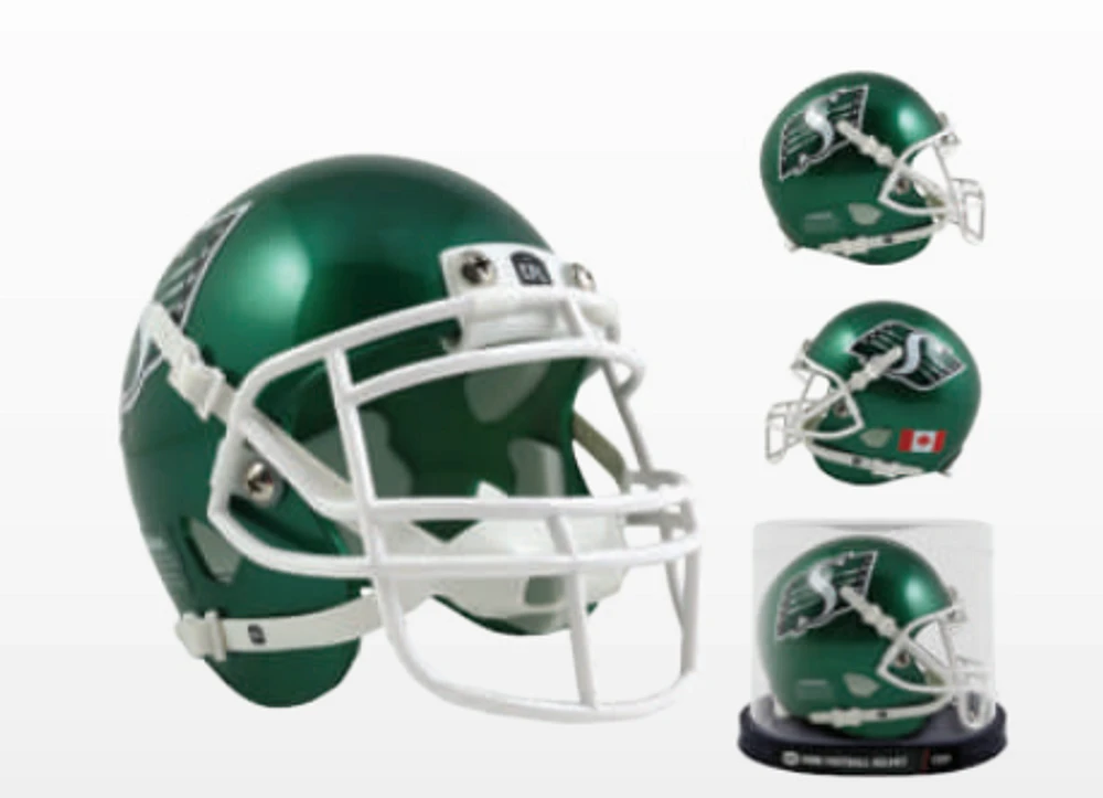 CFL Mini Helmet Roughriders