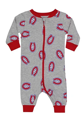 NHL Infant PJ Sleeper Canadiens
