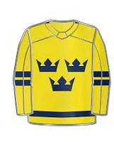 NHL Lapel Pin Jersey 4 Nations Team Sweden