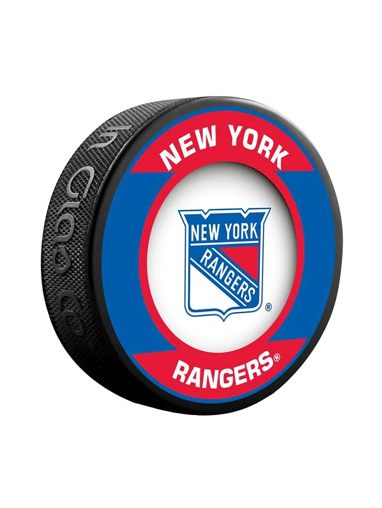 NHL Puck Retro Rangers