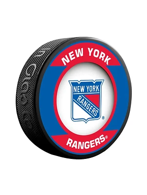 NHL Puck Retro Rangers