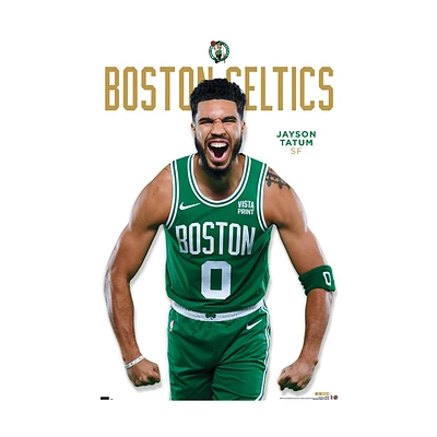 NBA Player Wall Poster Jayson Tatum Celtics