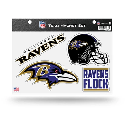 NFL Team Magnet Set Ravens