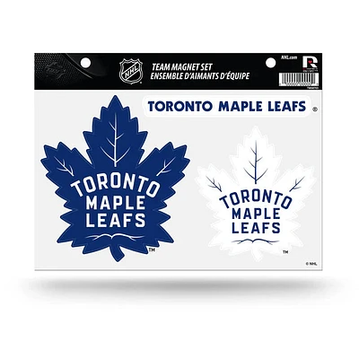 NHL Team Magnet Set Maple Leafs