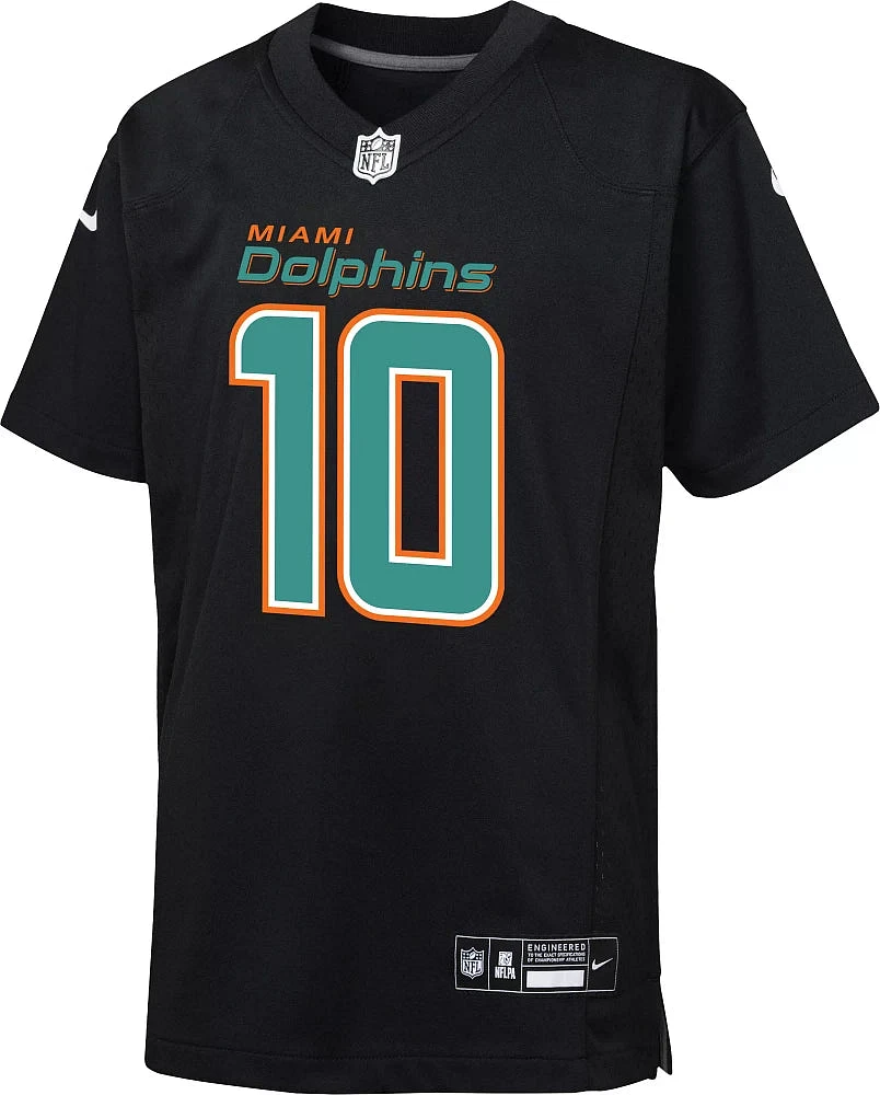 NFL Player Fashion Jersey Carbon Black Chase 2024 Tyreek Hill Dolphins