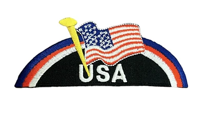 Country Patch Semi-Circle USA