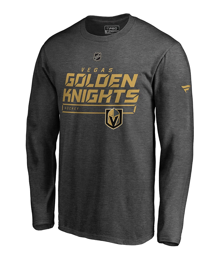 NHL Long Sleeve Shirt Authentic Pro 2019 Golden Knights