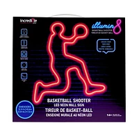 LED Neon Wall Sign Basketball Shooter