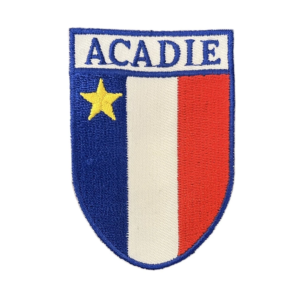 Country Region Patch Crest L'Acadie, New Brunswick