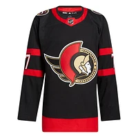 NHL Authentic Player Jersey Home Brady Tkachuk Senators