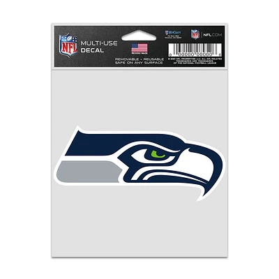 NFL Multi Use Decal 3.75x5 Logo Seahawks