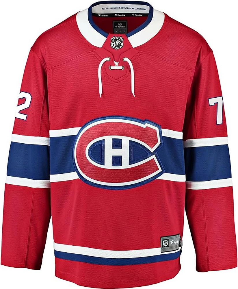 NHL Player Replica Breakaway Jersey Home Arber Xhekaj Canadiens
