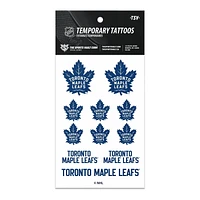 NHL Temporary Tattoo Sheet Maple Leafs