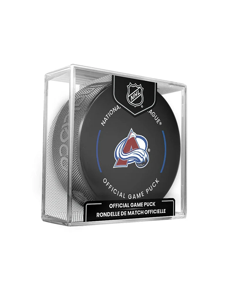 NHL Game Puck 2024-25 Avalanche