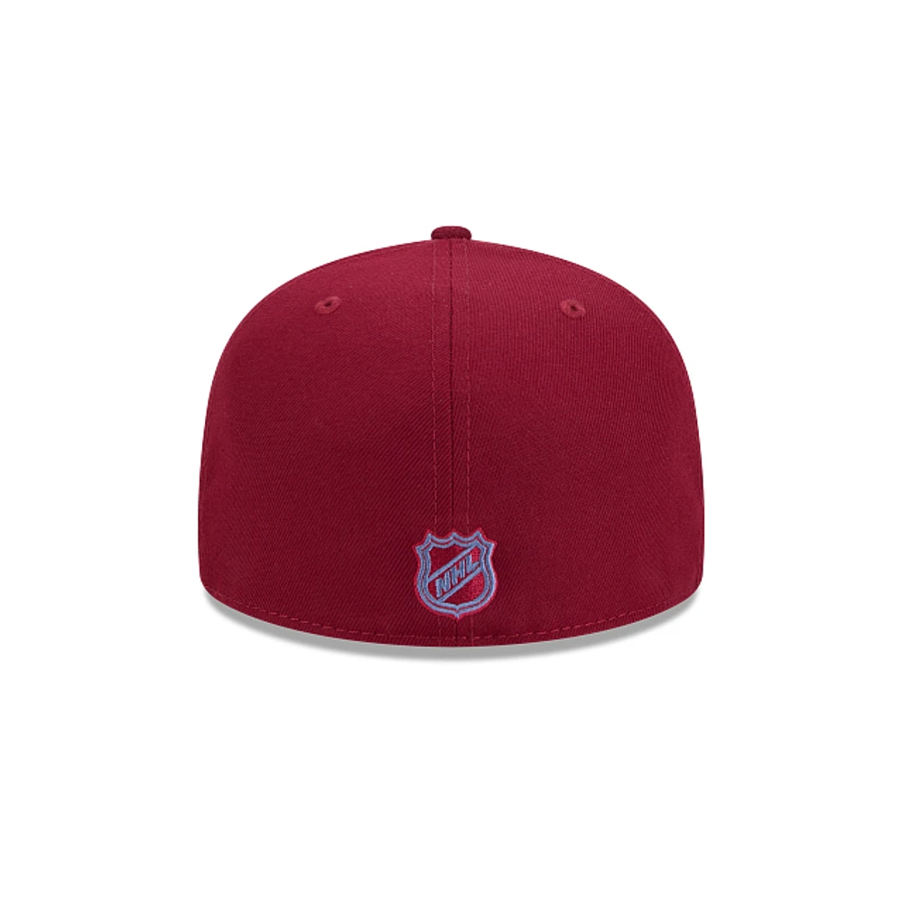 NHL Hat 5950 Poly Basic Avalanche