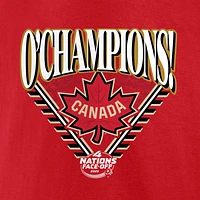 NHL T-Shirt 4 Nations Champions Hometown 2025 Team Canada