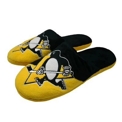 NHL Youth Slippers Big Logo Penguins