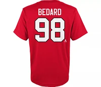 NHL Youth Player T-Shirt Connor Bedard Blackhawks