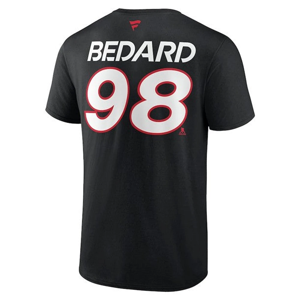 NHL Player T-Shirt Authentic Pro Prime Connor Bedard Blackhawks