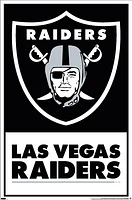 NFL Wall Poster Logo Raiders